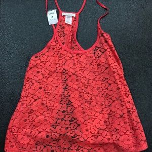 Women’s open back tank